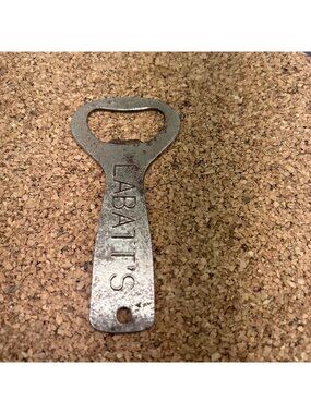 VINTAGE BOTTLE Opener Beer Themed - Labatt's